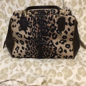 Leopard Coach crossbody
